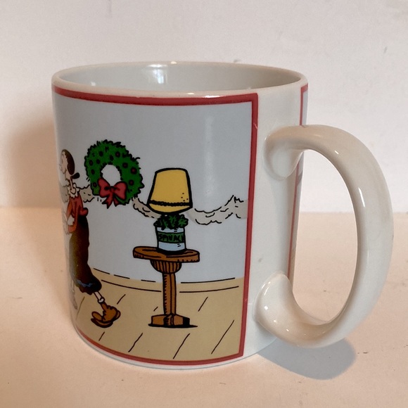 Popeye Vintage 1991 Happy Holidays Presents Mug Cartoon Classic Mug 12 oz - Picture 6 of 10